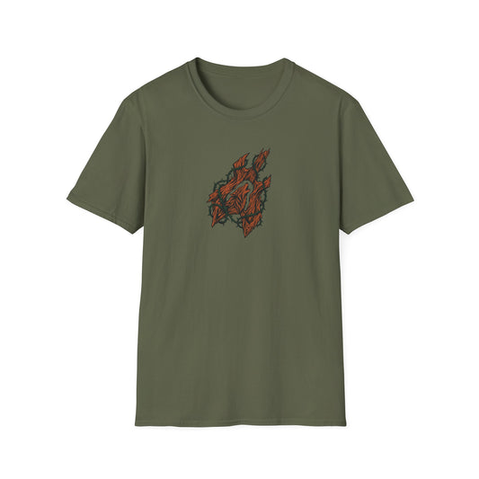 Wood Wolf Guitar T-Shirt