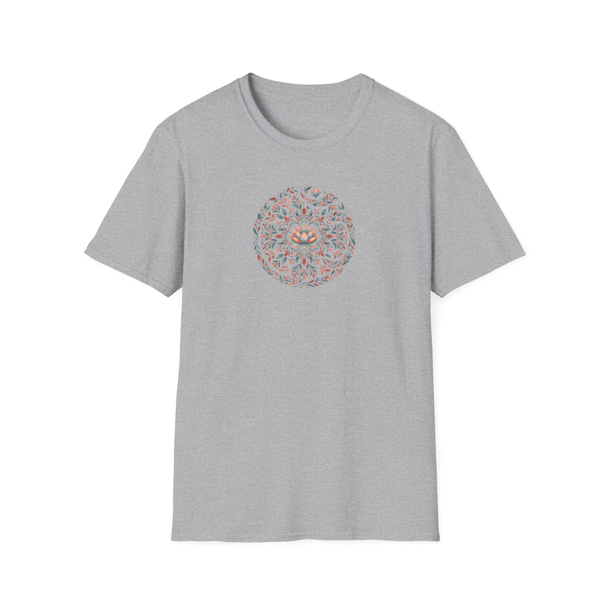 Lotus Flower Floral Mandala T-Shirt