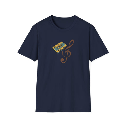 Music Note Cassette T-Shirt