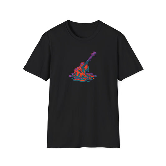 Melting Acoustic Guitar T-Shirt