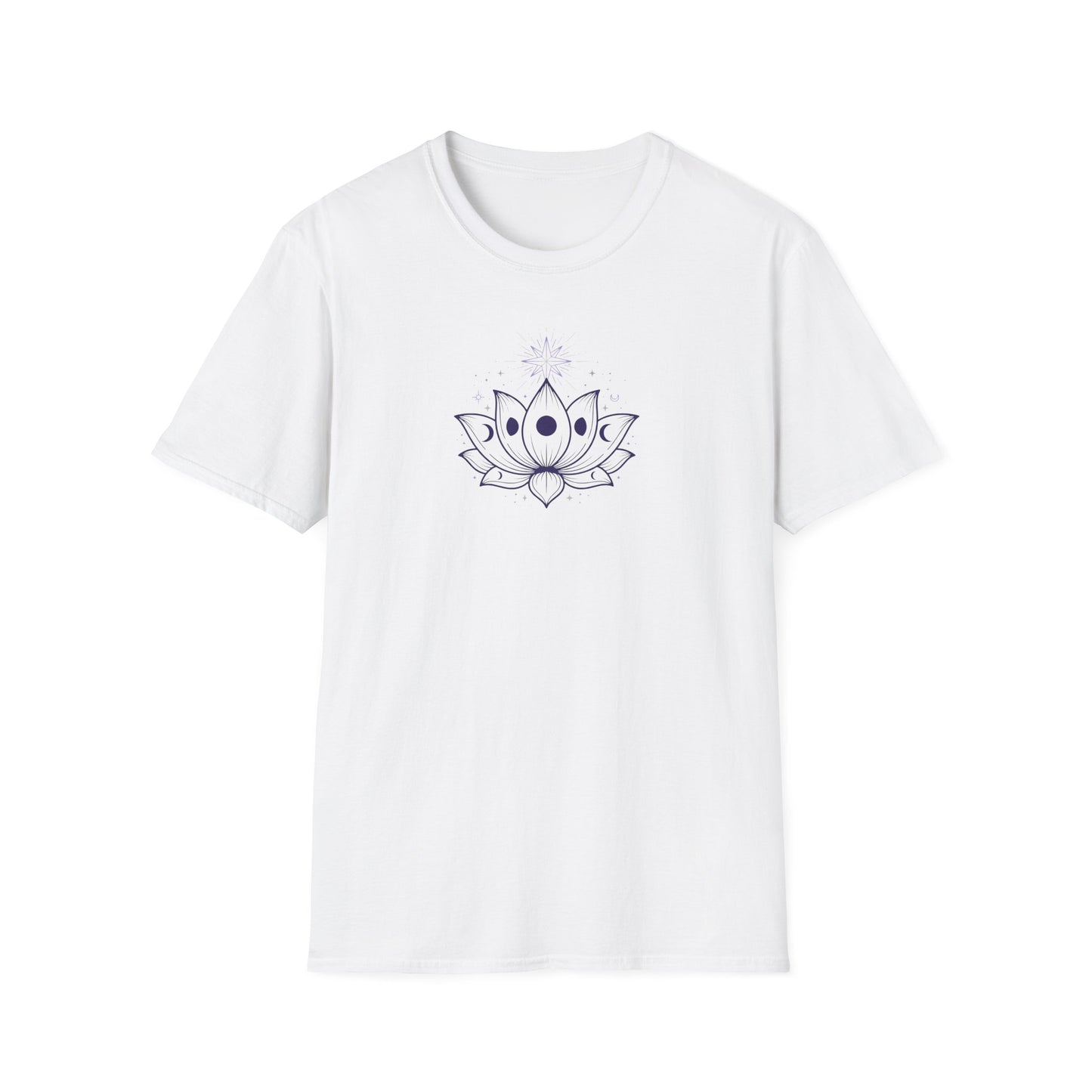 Moon Phase Lotus Flower T-Shirt