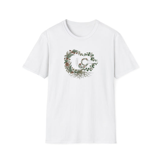 Floral Guitar T-Shirt
