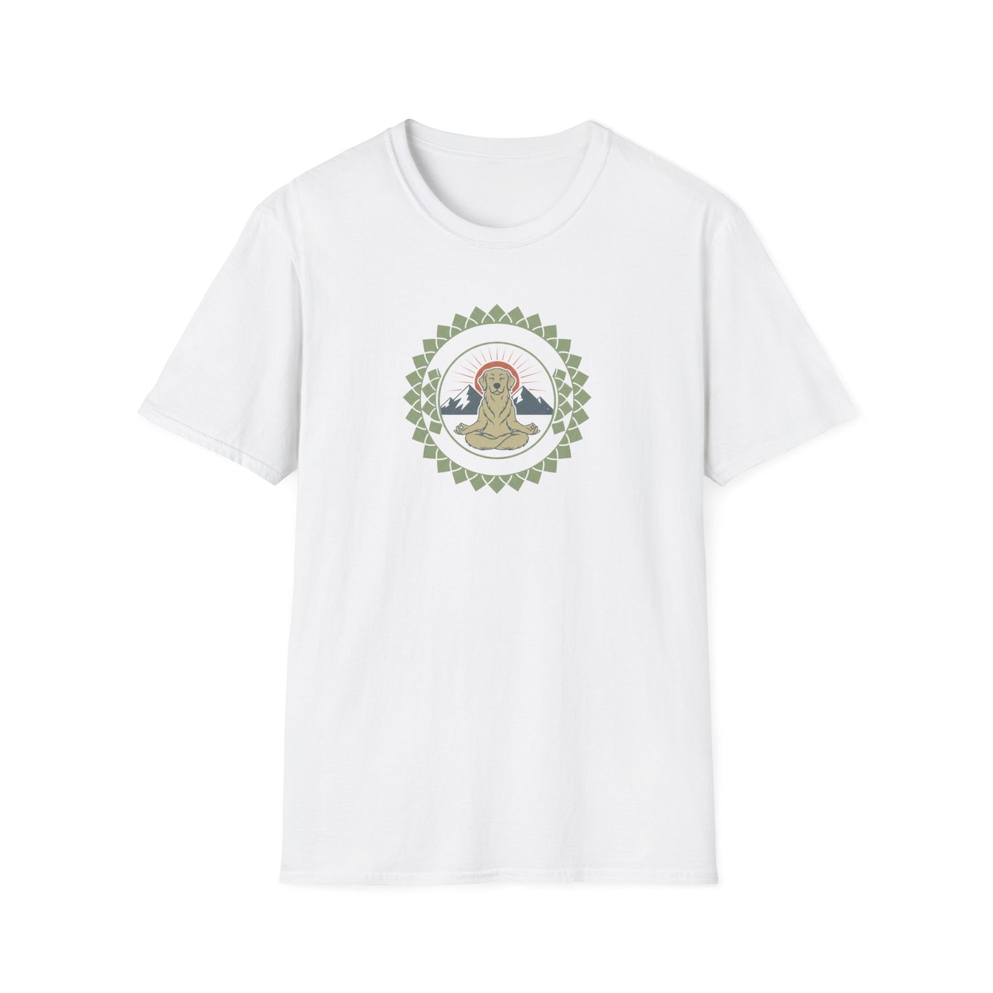 Lotus Pose Dog T-Shirt