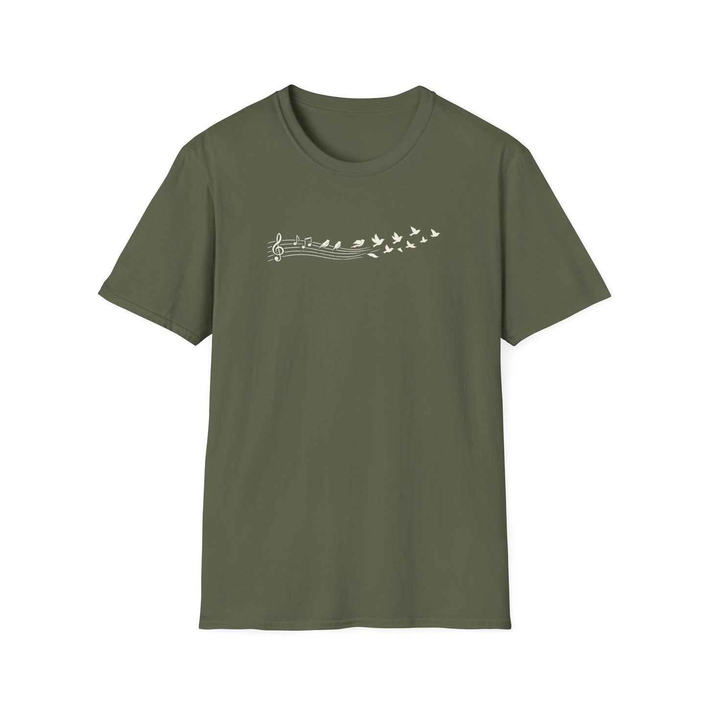 Birds & Music Notes T-Shirt