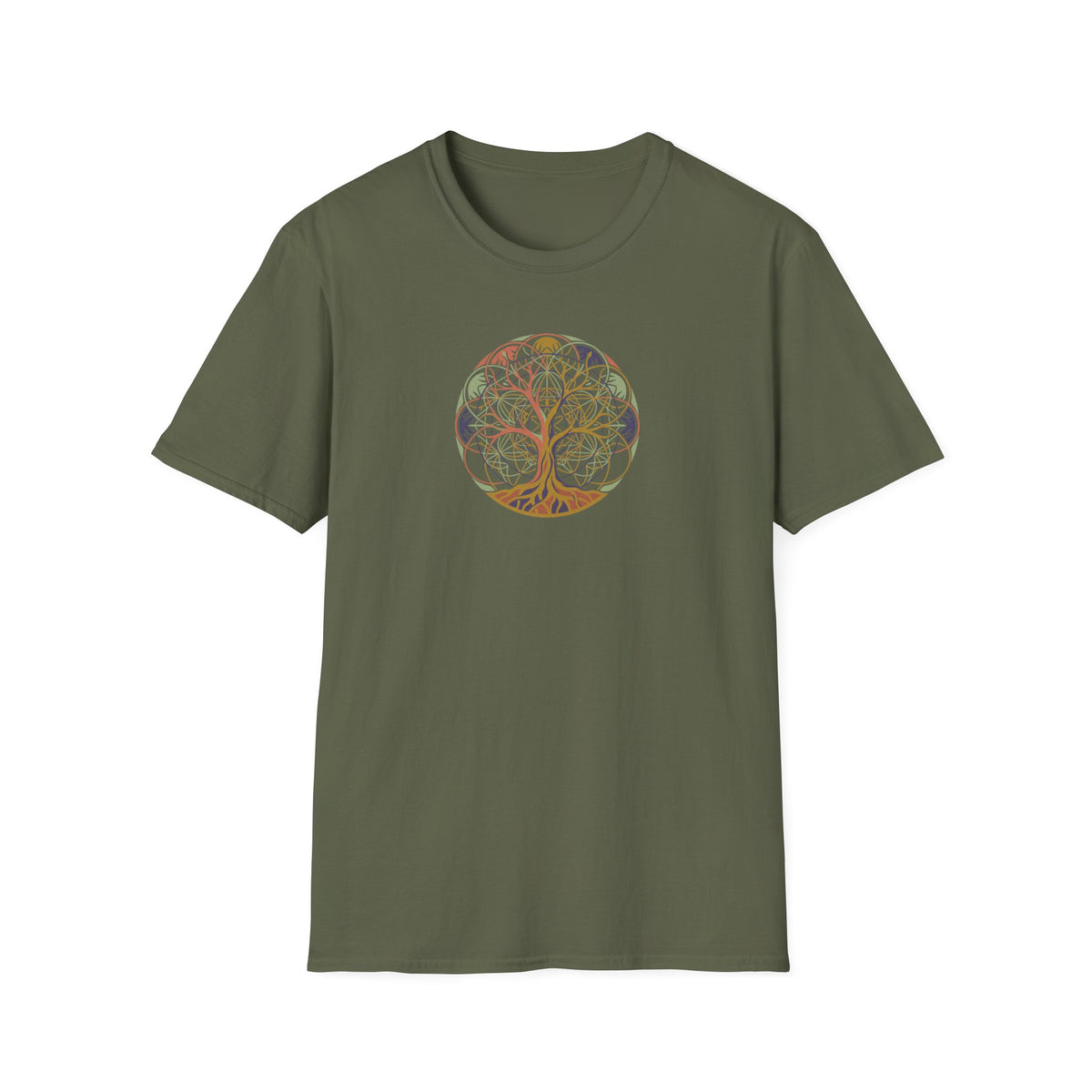 Geometric Tree of Life T-Shirt