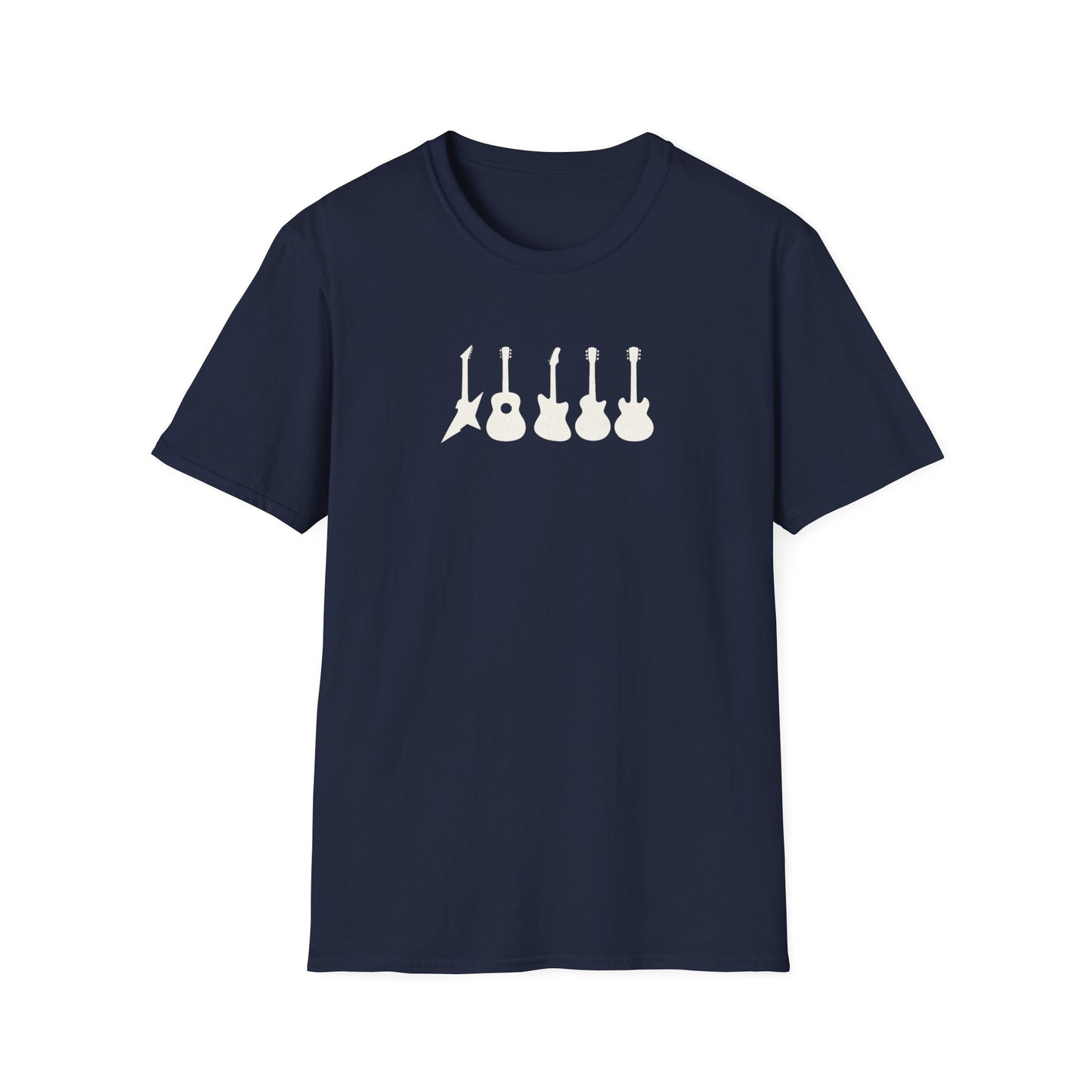 Guitar Types Silhouette T-Shirt