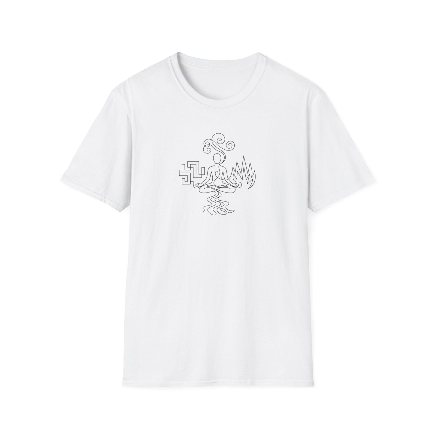 Line Art Four Elements T-Shirt