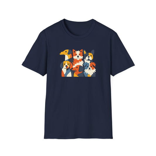 Abstract Dog Group T-Shirt