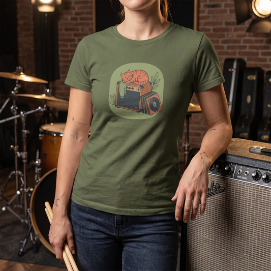 Cat & Amp T-Shirt
