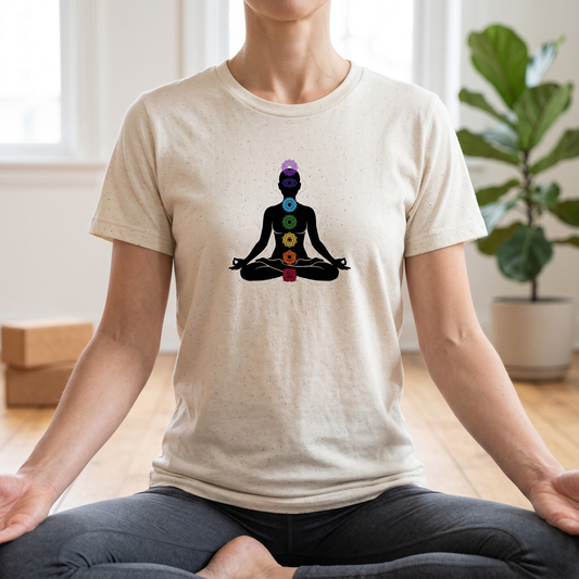 Chakras Lotus Pose T-Shirt
