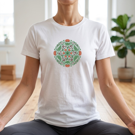 Floral Mandala T-Shirt