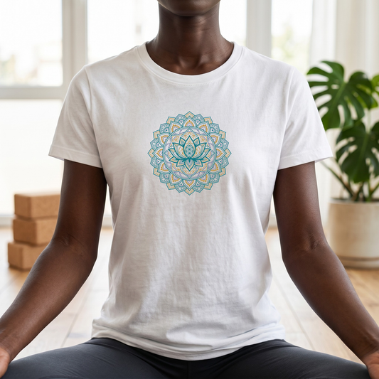 Lotus Flower Mandala T-Shirt
