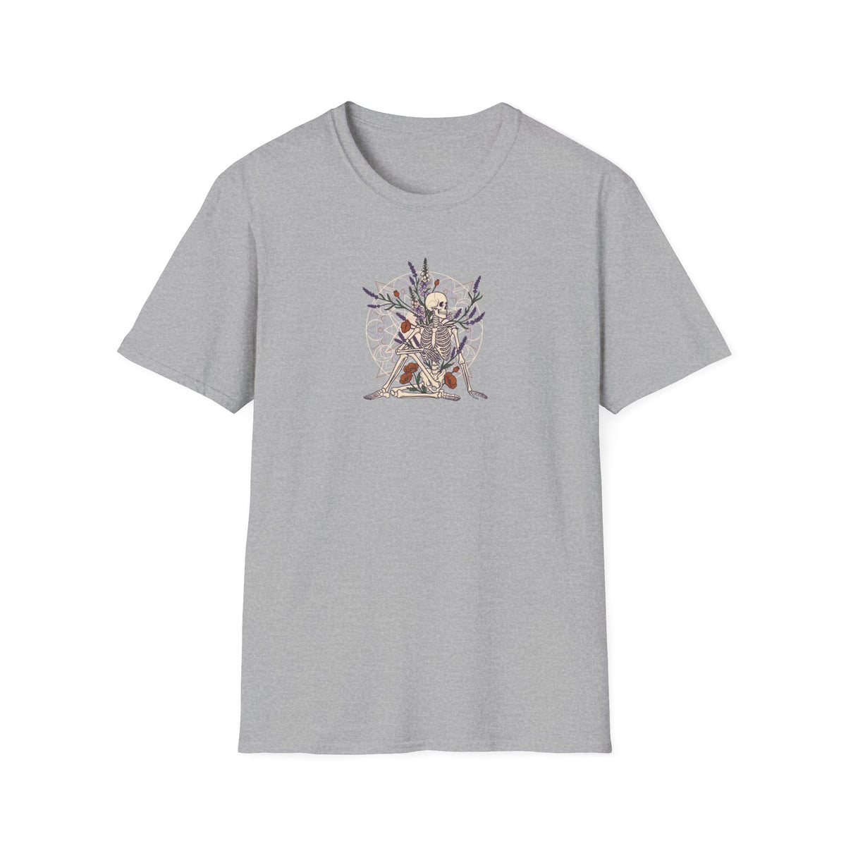 Botanical Wildflower Skeleton T-Shirt