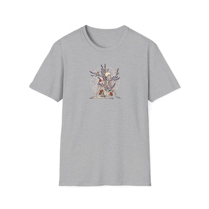 Botanical Wildflower Skeleton T-Shirt