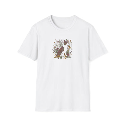 Floral Collie T-Shirt