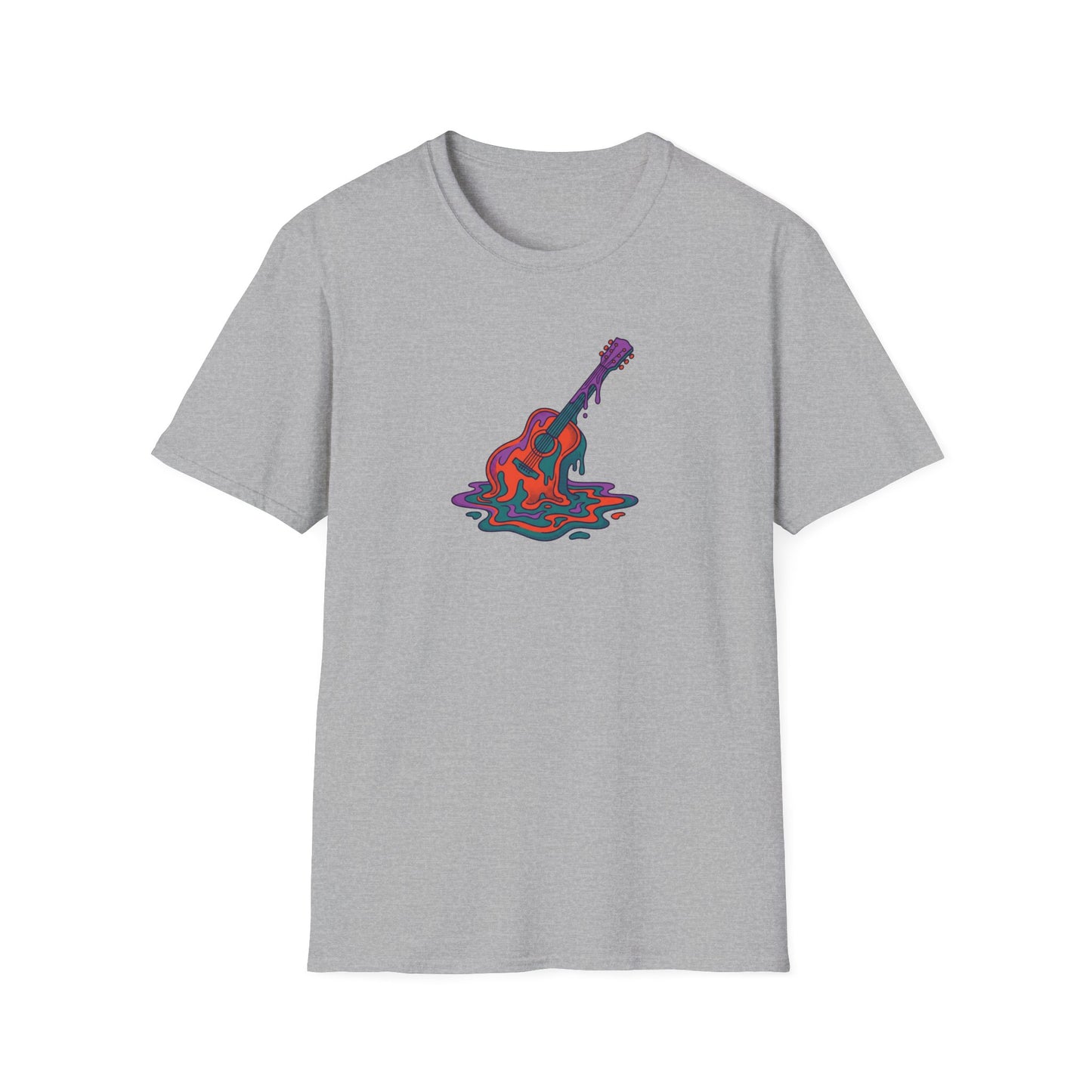 Melting Acoustic Guitar T-Shirt