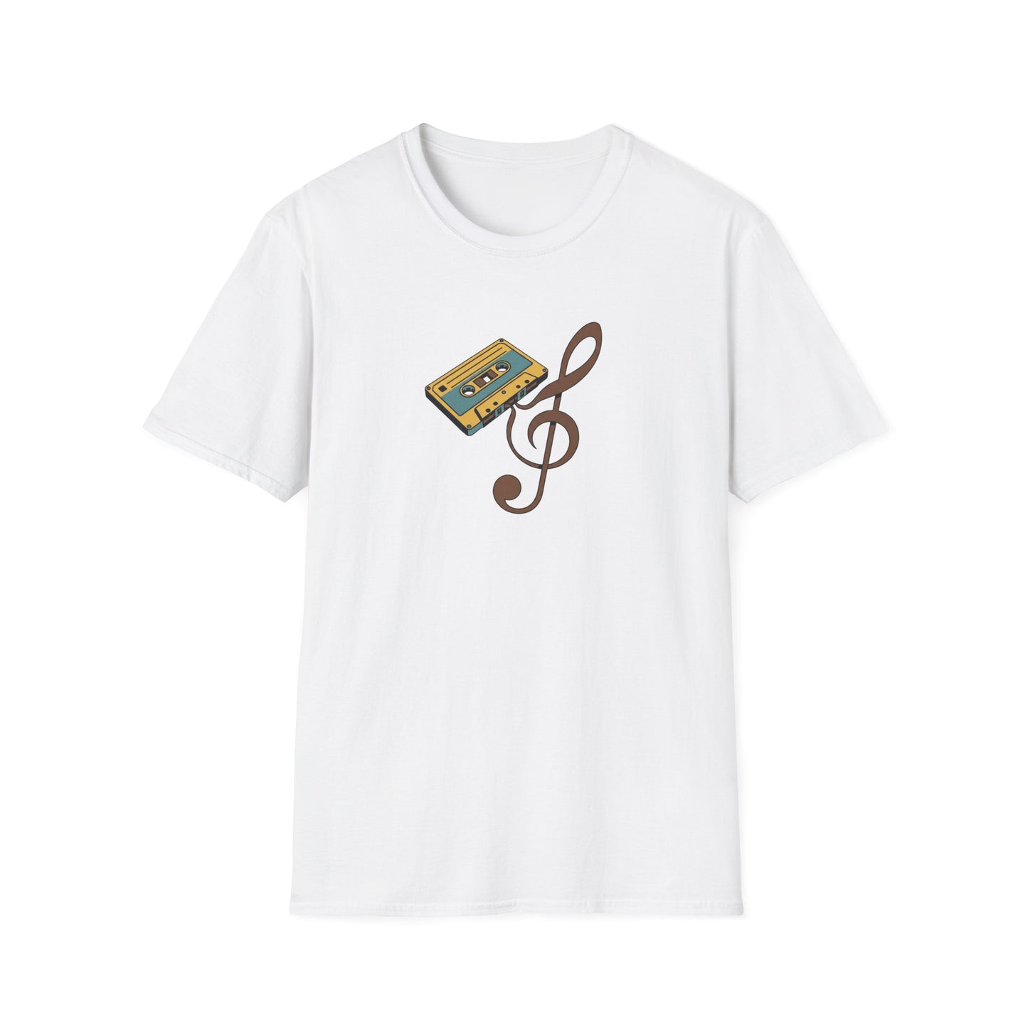 Music Note Cassette T-Shirt