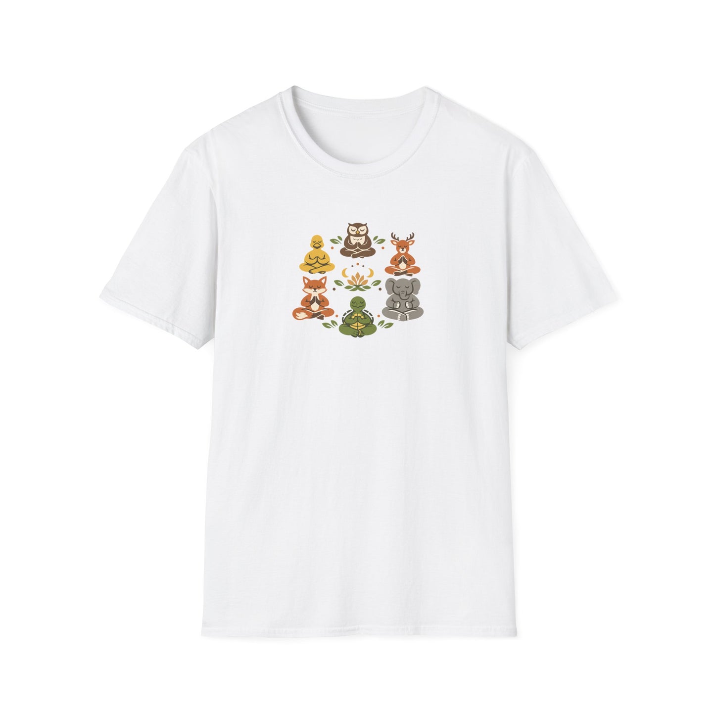 Lotus Pose Animal Group T-Shirt