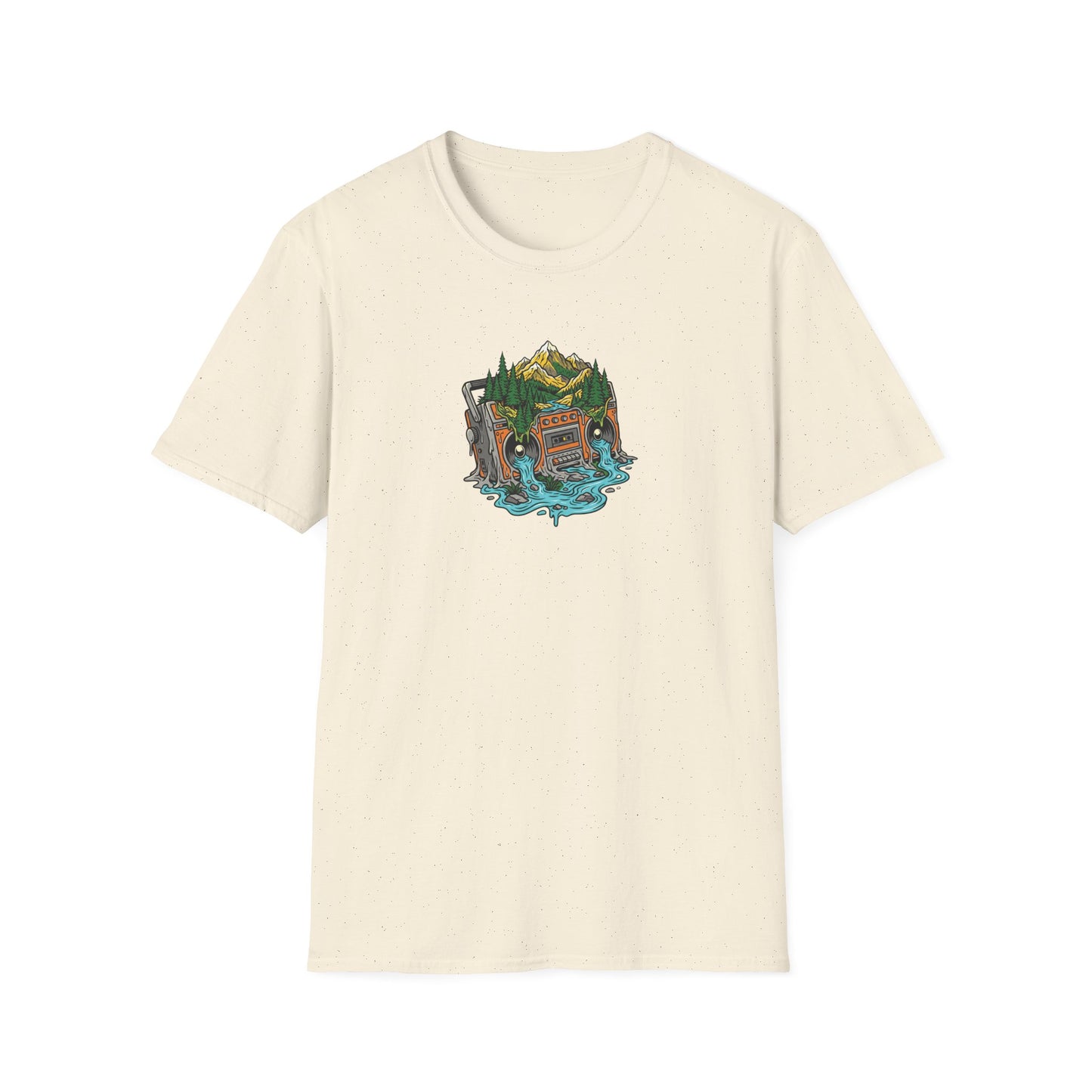 Melting Nature Boombox T-Shirt