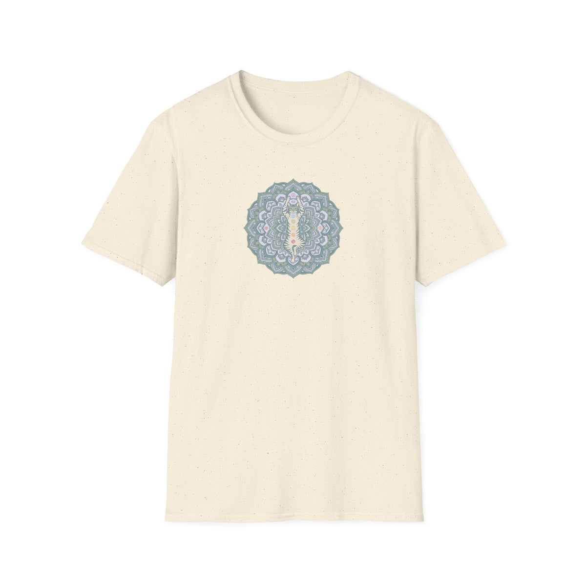 Chakra Cat Mandala T-Shirt