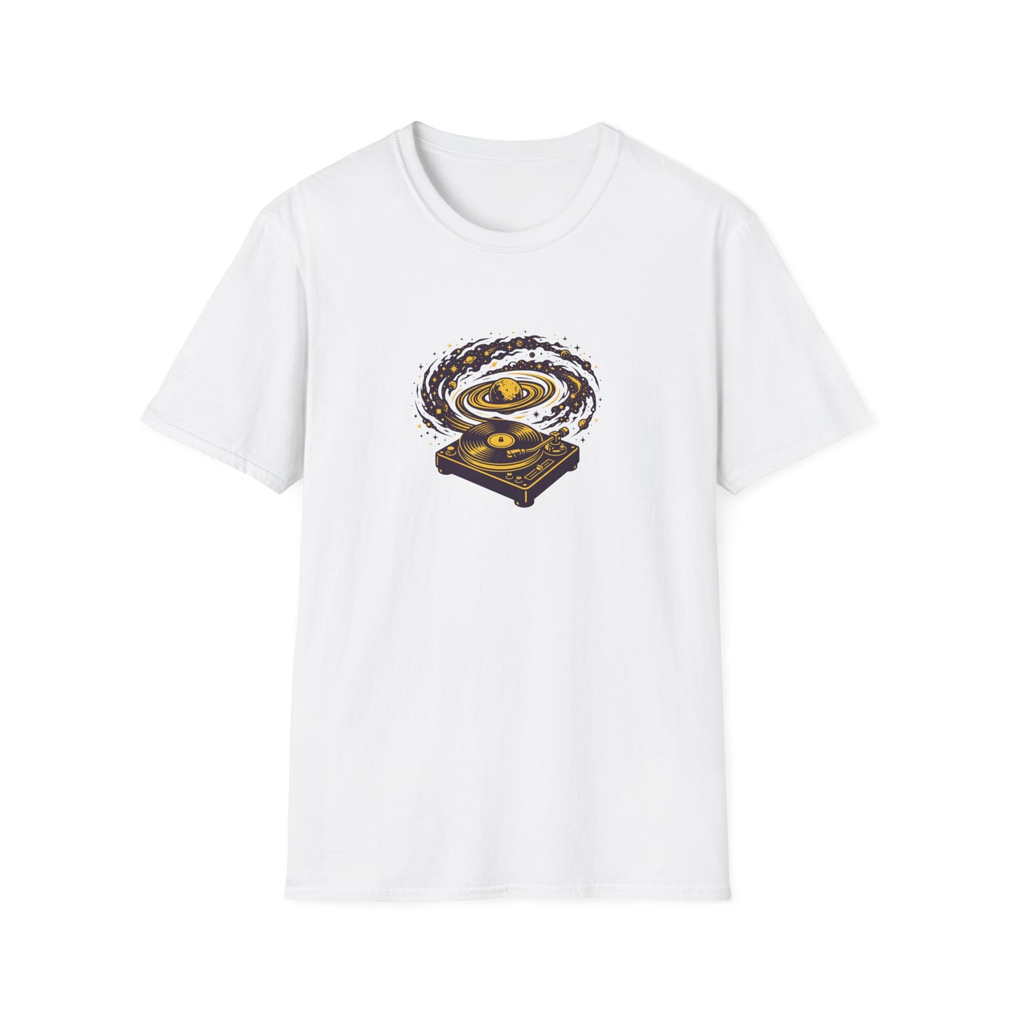 Retro Galaxy Turntable T-Shirt