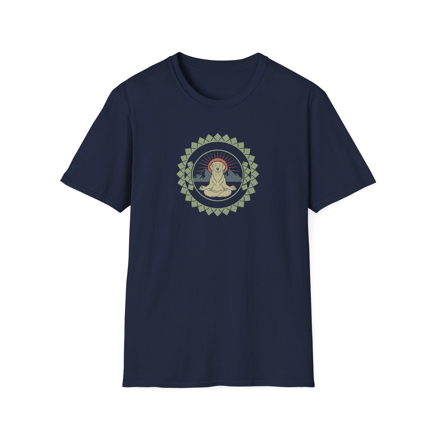 Lotus Pose Dog T-Shirt