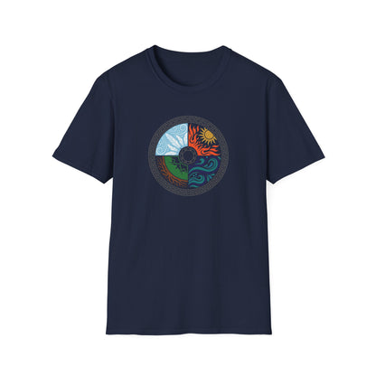 Four Elements Mandala T-Shirt