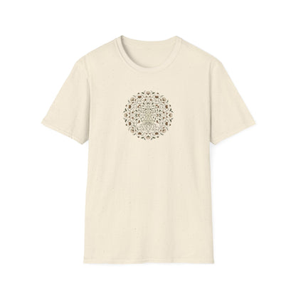 Flowers Lotus Pose Mandala T-Shirt