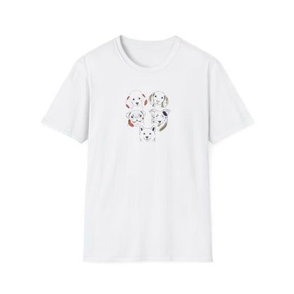 Multi-Breed Dog Sketch T-Shirt