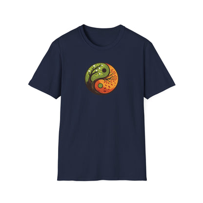 Season Trees Yin Yang T-Shirt