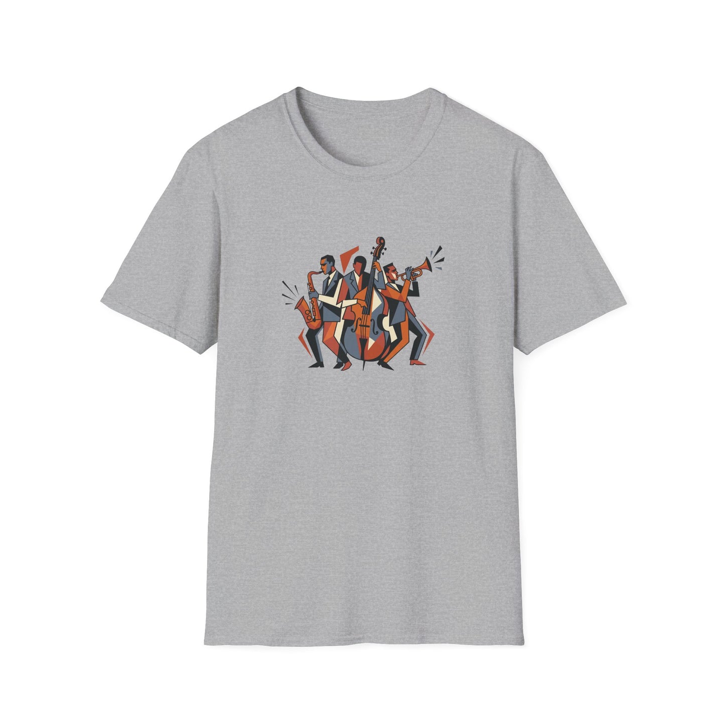 Geometric Jazz Trio T-Shirt