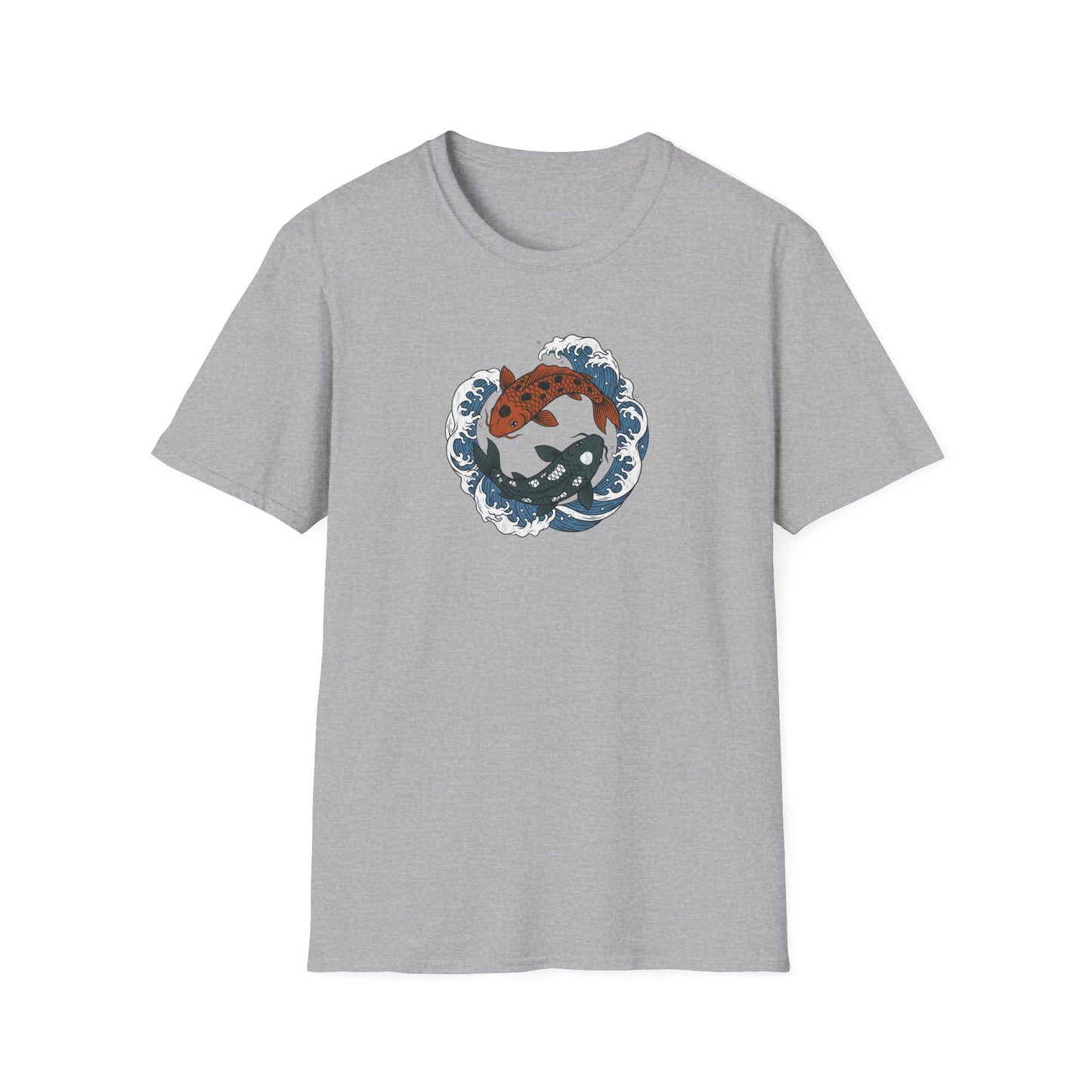 Sea Koi Yin Yang T-Shirt