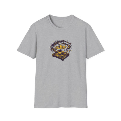 Retro Galaxy Turntable T-Shirt