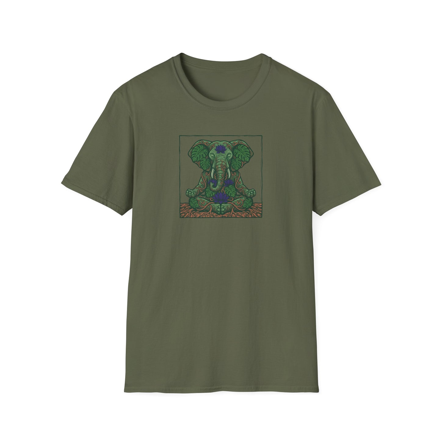 Lotus Earth Elephant T-Shirt