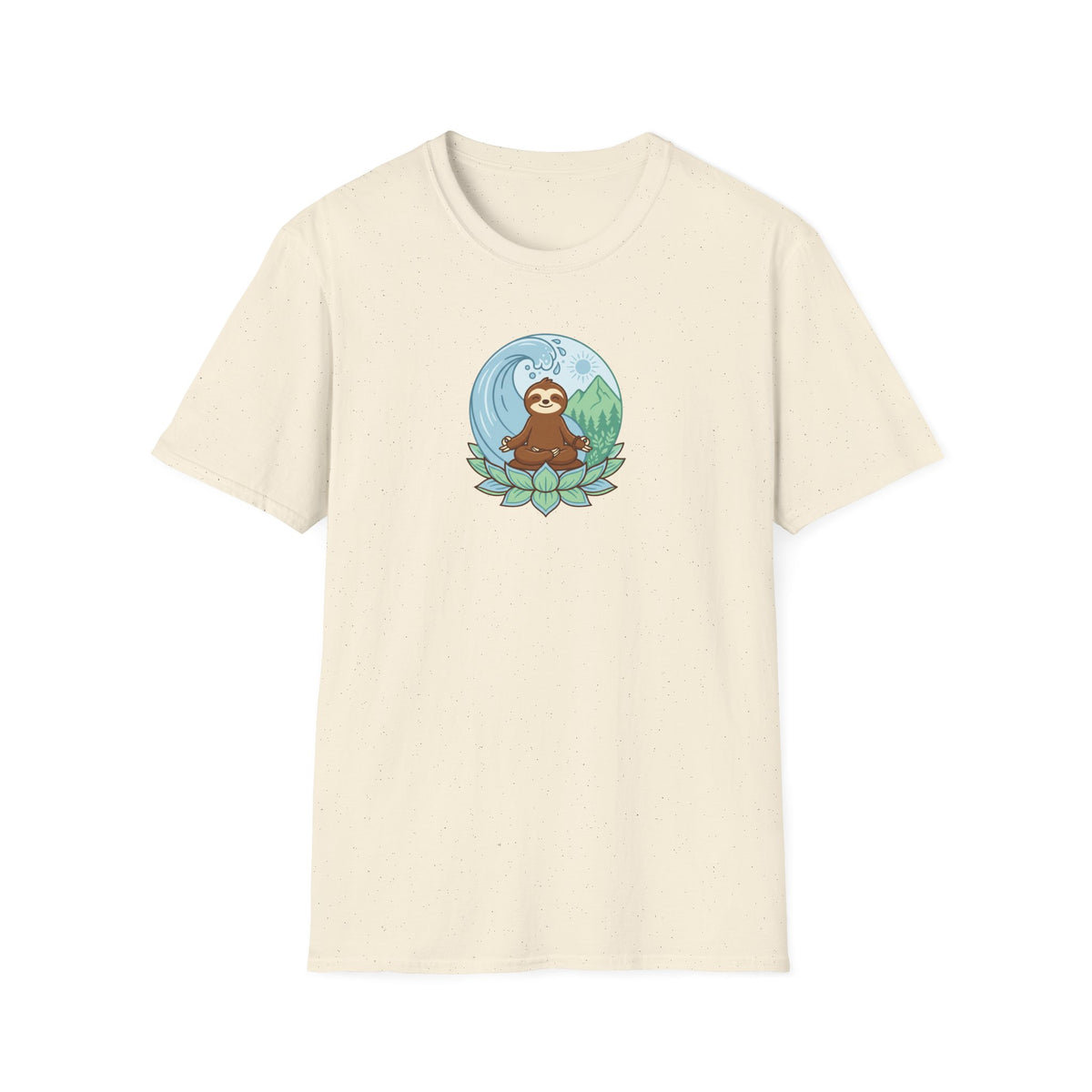 Zen Sloth Yin Yang T-Shirt