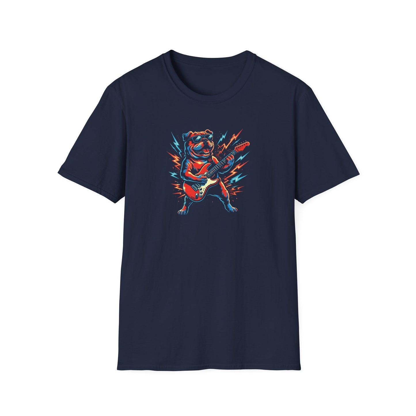 Guitar Bulldog T-Shirt