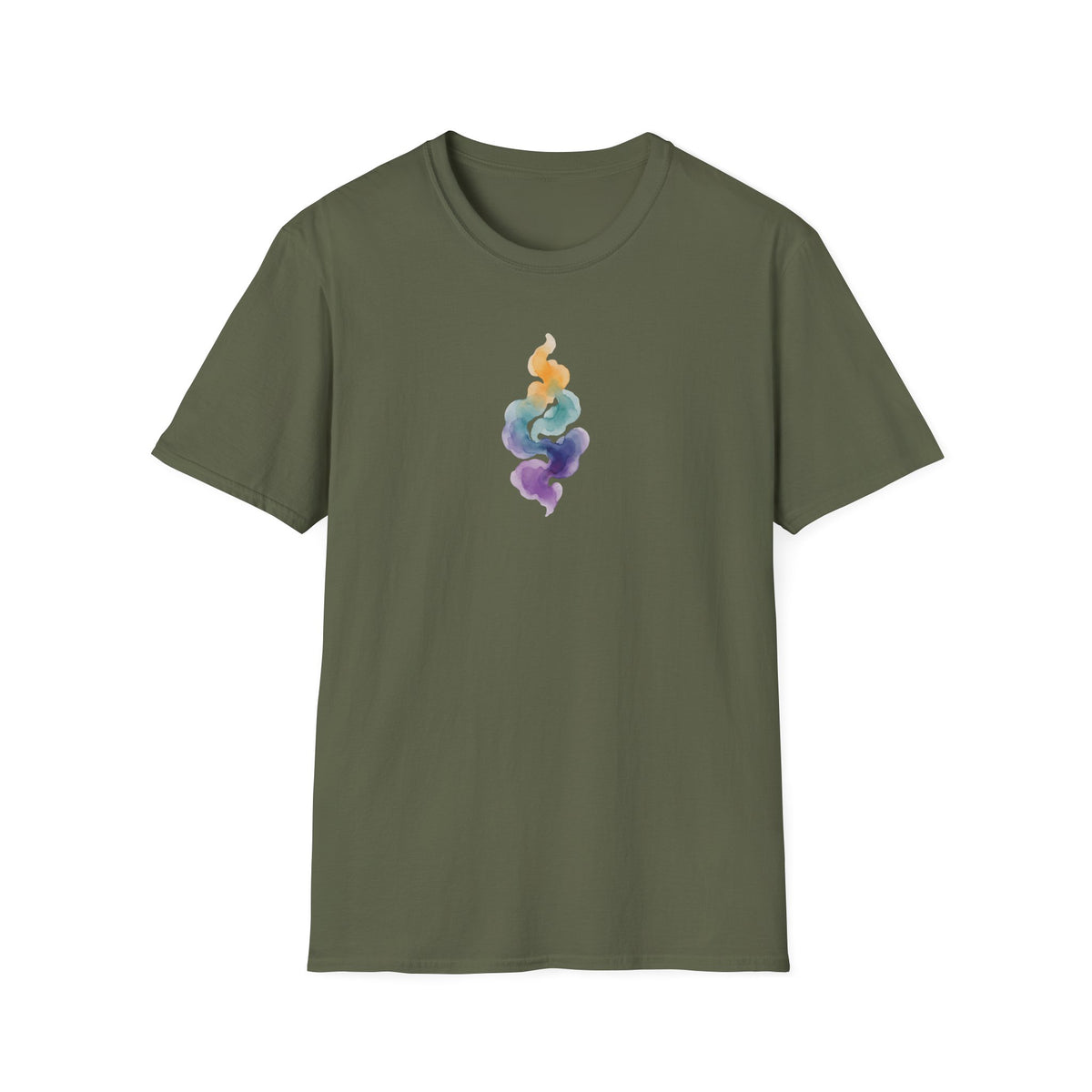Watercolor Calm Aura Energy T-Shirt