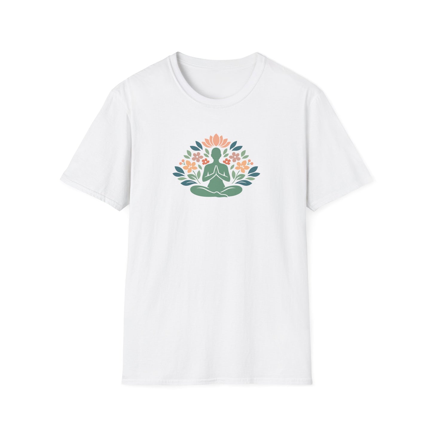 Floral Lotus Pose T-Shirt
