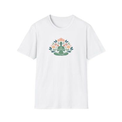 Floral Lotus Pose T-Shirt