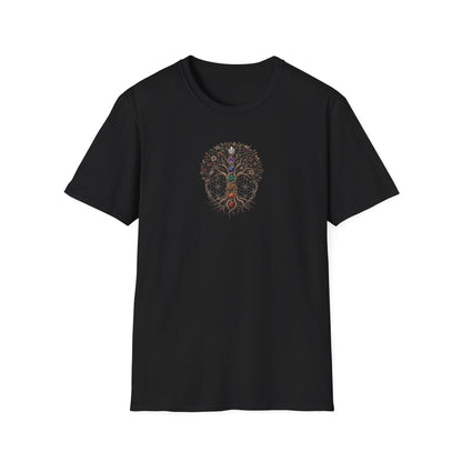 Crystal Chakra Tree of Life T-Shirt