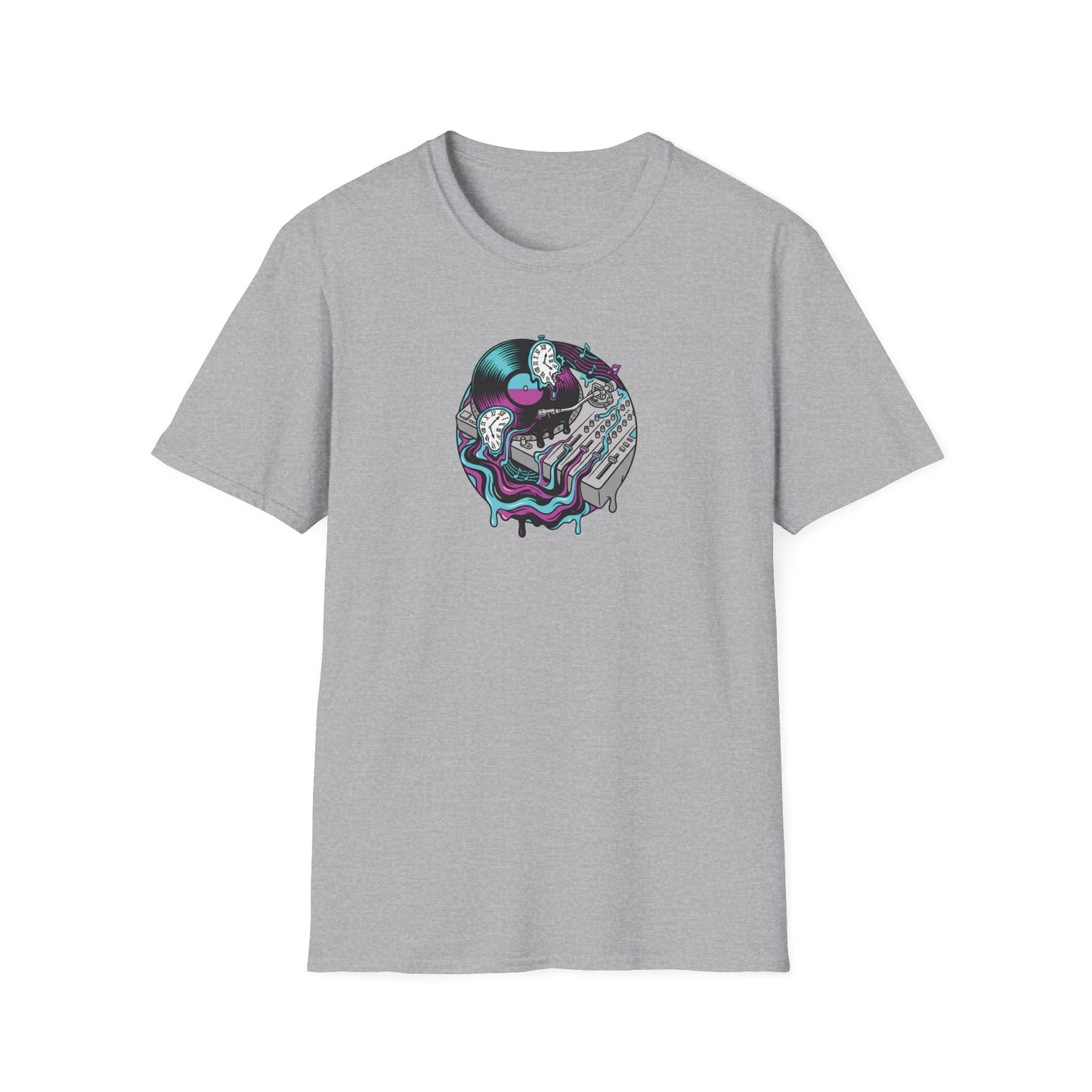 Melting DJ Turntable T-Shirt