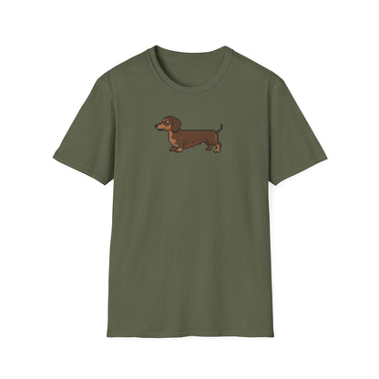 8-Bit Dachshund T-Shirt