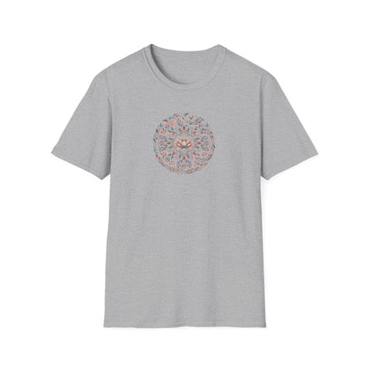 Lotus Flower Floral Mandala T-Shirt