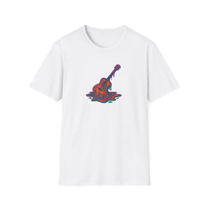 Melting Acoustic Guitar T-Shirt