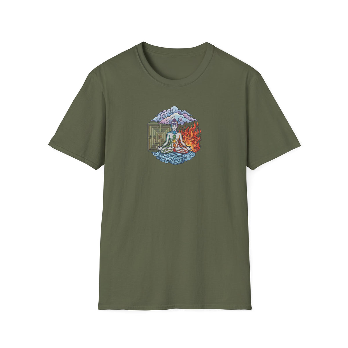 Four Element Chakras T-Shirt