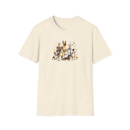 Polygon Dog Group T-Shirt