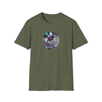Melting DJ Turntable T-Shirt