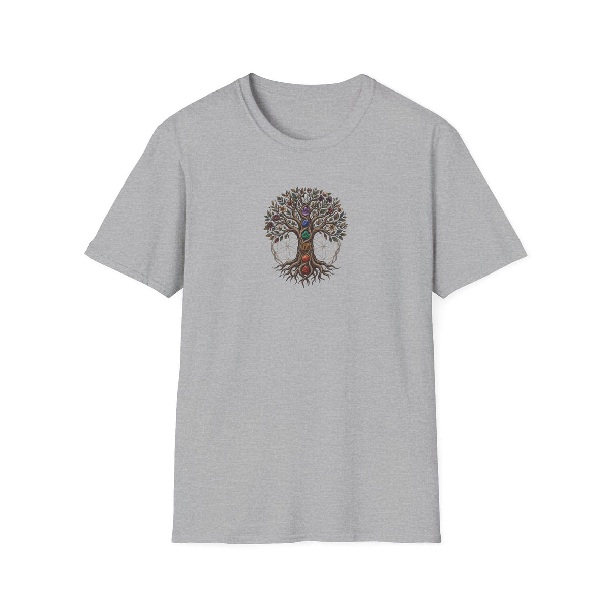 Crystal Chakra Tree of Life T-Shirt