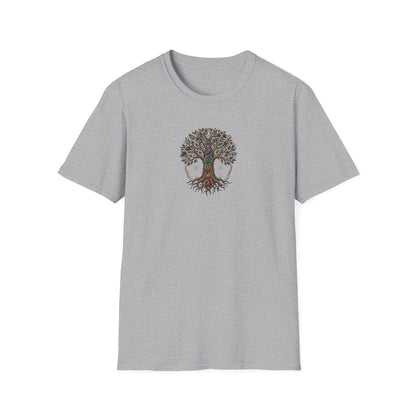 Crystal Chakra Tree of Life T-Shirt
