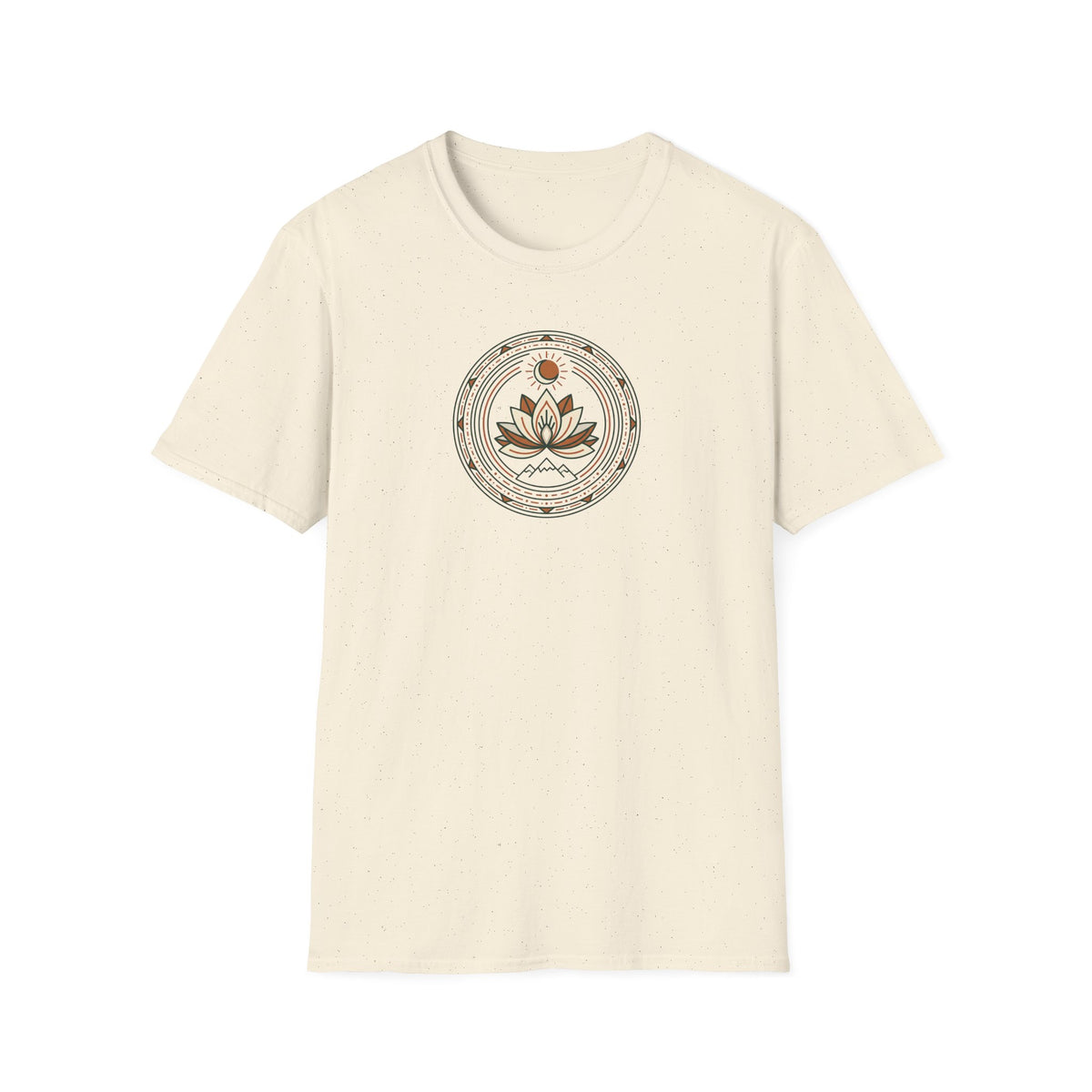 Sun & Moon Lotus Flower T-Shirt